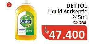 Promo Harga DETTOL Antiseptic Germicide Liquid 245 ml - Alfamidi