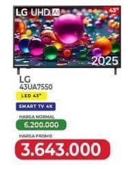Promo Harga LG 43UA7550PSA  - Yogya