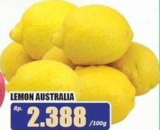 Promo Harga Jeruk Lemon Australia per 100 gr - Hari Hari