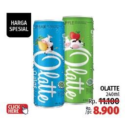 Promo Harga Olatte Drink 240 ml - LotteMart
