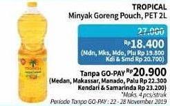 Promo Harga TROPICAL Minyak Goreng 2 ltr - Alfamidi