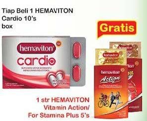 Promo Harga HEMAVITON Cardio 10 pcs - Indomaret