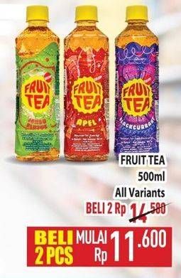 Promo Harga Sosro Fruit Tea All Variants 500 ml - Hypermart