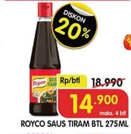 Promo Harga Royco Saus Tiram 275 ml - Superindo