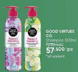 Promo Harga Good Virtues Co Shampoo All Variants 300 ml - Guardian