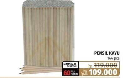 Promo Harga Pensil Kayu 144 pcs - Lotte Grosir