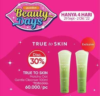 Promo Harga True To Skin Matcha Oat Gentle Cleanser 100 ml - Guardian