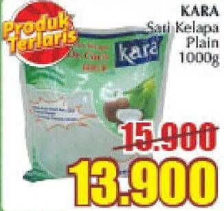 Promo Harga KARA Sari Kelapa Plain 1 kg - Giant