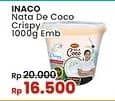 Promo Harga Inaco Nata De Coco Crispy 1000 gr - Indomaret