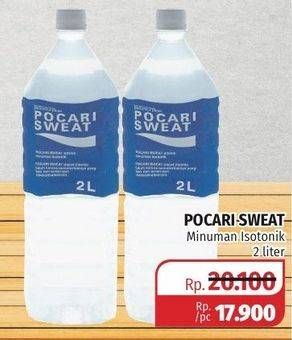 Promo Harga POCARI SWEAT Minuman Isotonik 2 ltr - Lotte Grosir