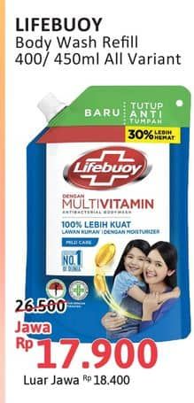 Promo Harga Lifebuoy Body Wash All Variants 400 ml - Alfamidi