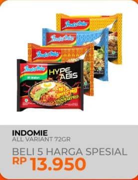 Promo Harga Indomie Mi Kuah All Variants 72 gr - Yogya