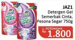 Promo Harga ATTACK Jaz1 DeterGel Pesona Segar, Semerbak Cinta 750 ml - Alfamidi