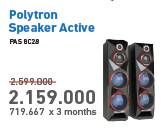 Promo Harga POLYTRON PAS-8B28 | Active Speaker  - Electronic City