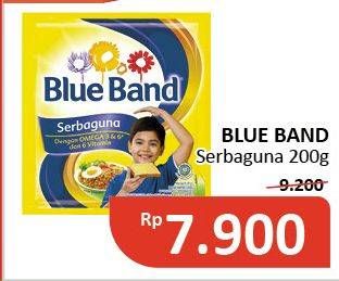 Promo Harga BLUE BAND Margarine Serbaguna 200 gr - Alfamidi