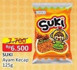 Promo Harga SUKI Snack Ayam Kecap 125 gr - Alfamart