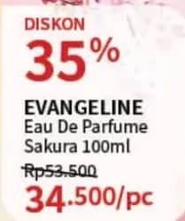 Promo Harga Evangeline Eau De Parfume Sakura 100 ml - Guardian