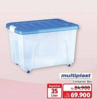 Promo Harga MULTIPLAST Container Estilo 35000 ml - Lotte Grosir