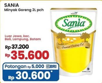 Promo Harga Sania Minyak Goreng 2000 ml - Indomaret