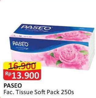 Promo Harga PASEO Facial Tissue Soft 250 pcs - Alfamart