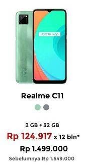 Promo Harga REALME C11 Mint Green 2GB/32GB, Pepper Grey 2GB/32GB  - Erafone