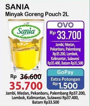 Promo Harga Sania Minyak Goreng 2000 ml - Alfamart