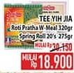 Promo Harga Tee Yih Jia Spring Roll/Roti Partha  - Hypermart