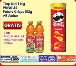 Promo Harga Pringles Potato Crisps All Variants 107 gr - Indomaret