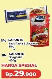 LA FONTE Saus Pasta + Spaghetti