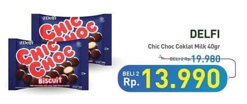 Promo Harga Delfi Chic Choc 40 gr - Hypermart