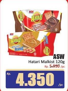 Promo Harga Asia Hatari Malkist Crackers 120 gr - Hari Hari