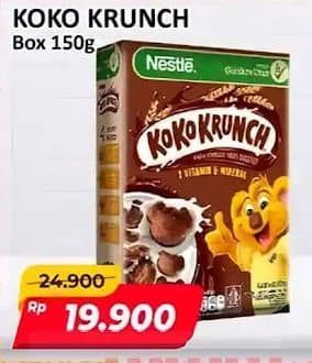 Promo Harga Nestle Koko Krunch Cereal 150 gr - Alfamart