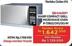 Promo Harga SHARP R-728(K)-IN | Microwave  - Hypermart