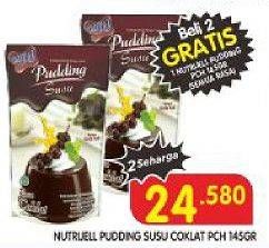 Promo Harga NUTRIJELL Pudding Susu Coklat 145 gr - Superindo