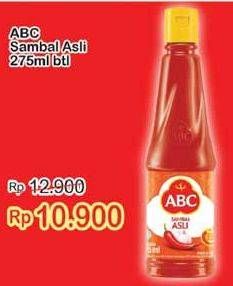 Promo Harga ABC Sambal Asli 275 ml - Indomaret