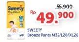 Promo Harga Sweety Bronze Pants Dry X-Pert M32, L28, XL26 26 pcs - Alfamidi