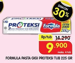 Promo Harga Formula Pasta Gigi Proteksi 225 gr - Superindo