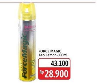 Promo Harga Force Magic Insektisida Spray Lemon 600 ml - Alfamidi