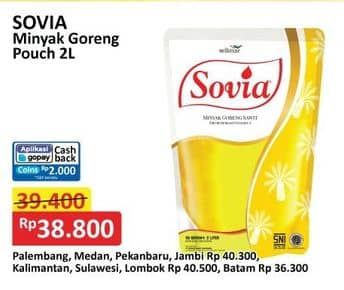 Promo Harga Sovia Minyak Goreng 2000 ml - Alfamart