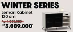 Promo Harga Courts Albatros Winter Lemari Kabinet 120 cm  - COURTS