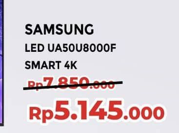 Promo Harga Samsung UA50U8500FK 4K Ultra HD QLED Google TV  - Yogya