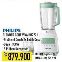 Promo Harga Philips HR2221/00 | Series 5000 Blender Core 2liter  - Hypermart