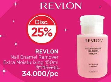 Promo Harga REVLON Nail Remover Extra Moist 150 ml - Guardian