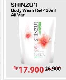 Promo Harga SHINZUI Body Cleanser All Variants 420 ml - Alfamart