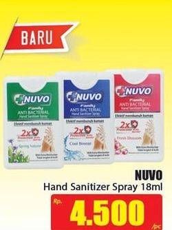 Promo Harga NUVO Hand Sanitizer 18 ml - Hari Hari