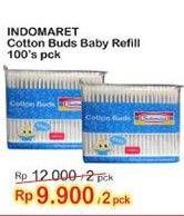 Promo Harga INDOMARET Cotton Buds Baby 100 pcs - Indomaret