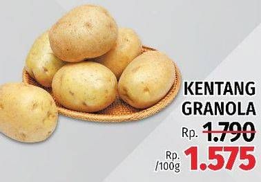 Promo Harga Kentang Granola per 100 gr - LotteMart