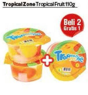 Promo Harga TROPICAL Puding Zone Fruit per 2 pcs 110 gr - Carrefour