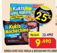 Promo Harga Kokola Cookies Milk Vanilla, Mochachino 218 gr - Superindo