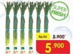 Promo Harga Daun Bawang Ikt 150gr per 150 gr - Superindo